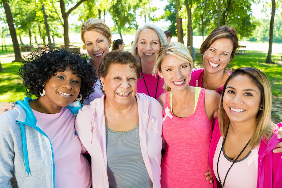 group of women in the park
