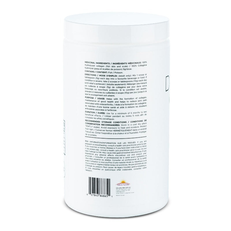 DeepMarine Collagen ingredients