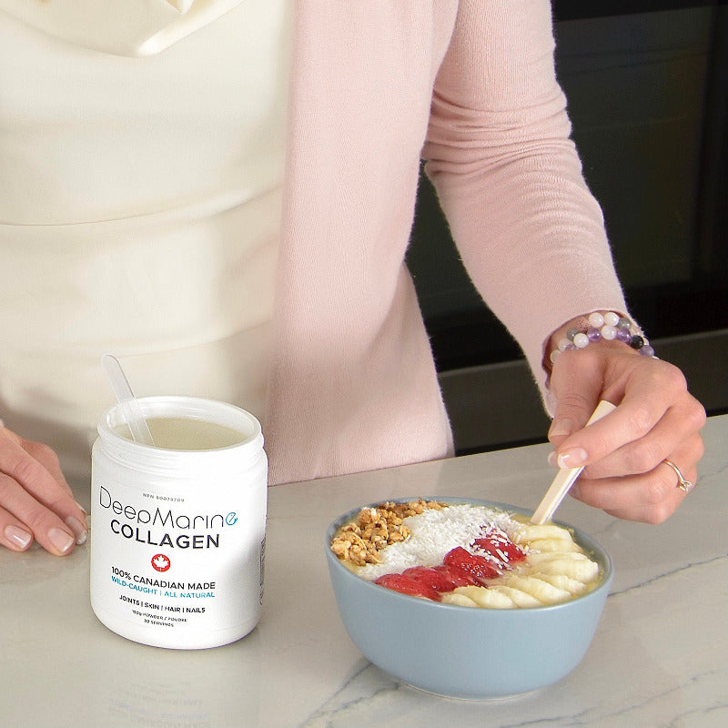 Free single serve sachets with purchase of 100% Pure, Canadian-Made Marine Collagen Peptides - 120 Day Supply