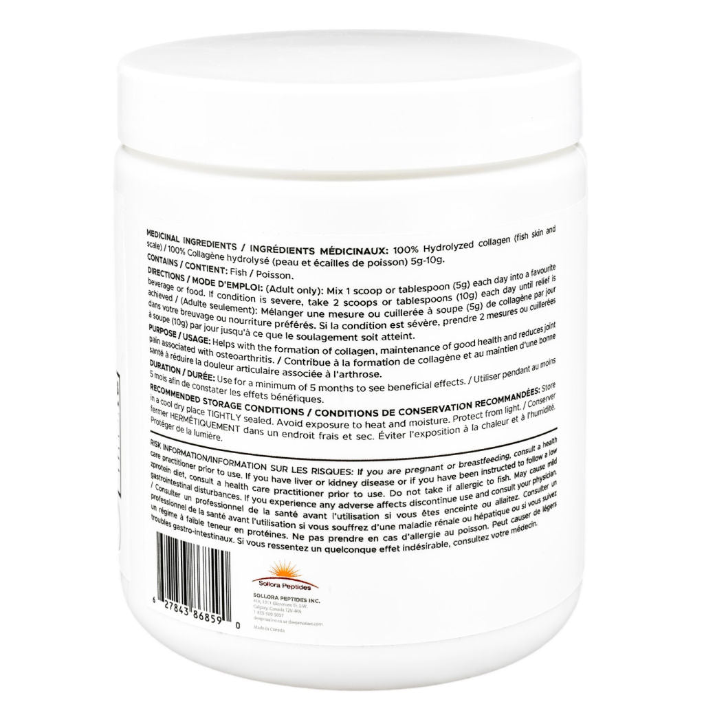 100% Pure, Canadian-Made Marine Collagen Peptides – 30 Day Supply